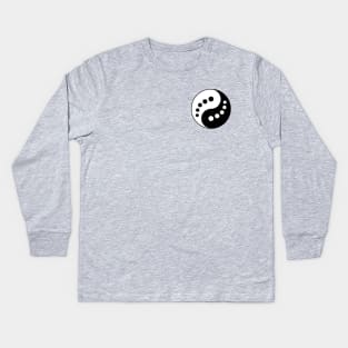 Foot Fetish Yin and Yang Kids Long Sleeve T-Shirt